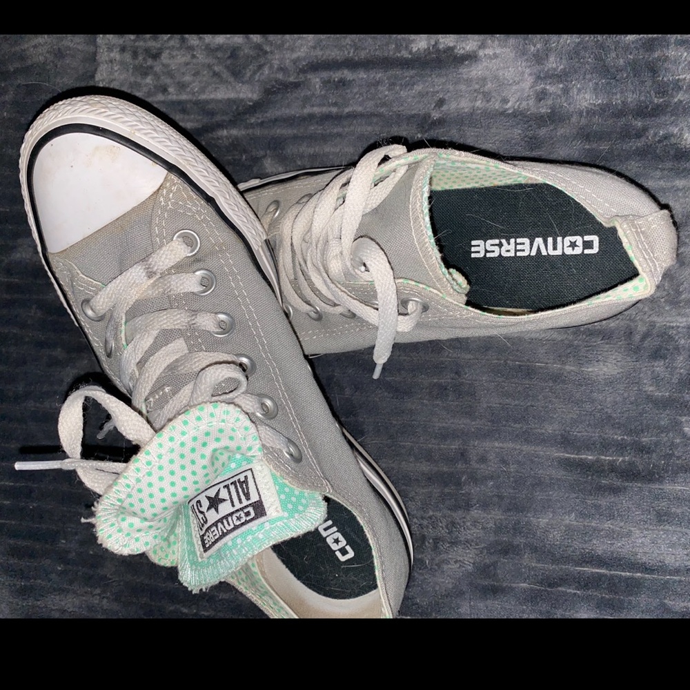 Gray Converse Low Top